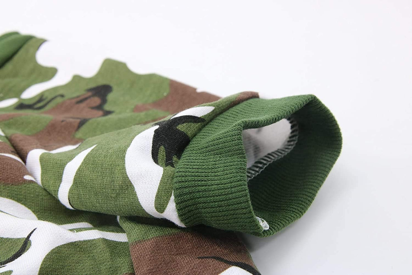 Camo Dog Clothes for Large Dogs Boy, XL, Green