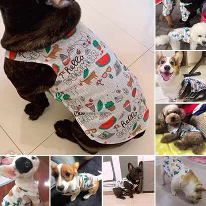 Puppy Clothes for Small Dogs Girl Boy Chiuahaha Outfits Dog Shirt Pet Cat Clothing Male Female Clothing Yorkie Set of 3 (XS)