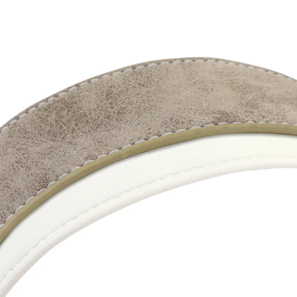 Wide Leather Dog Collar Padded Pet Collars Dog Collar for Medium Large Dogs Pitbull Bulldog German Shepherd 2XL