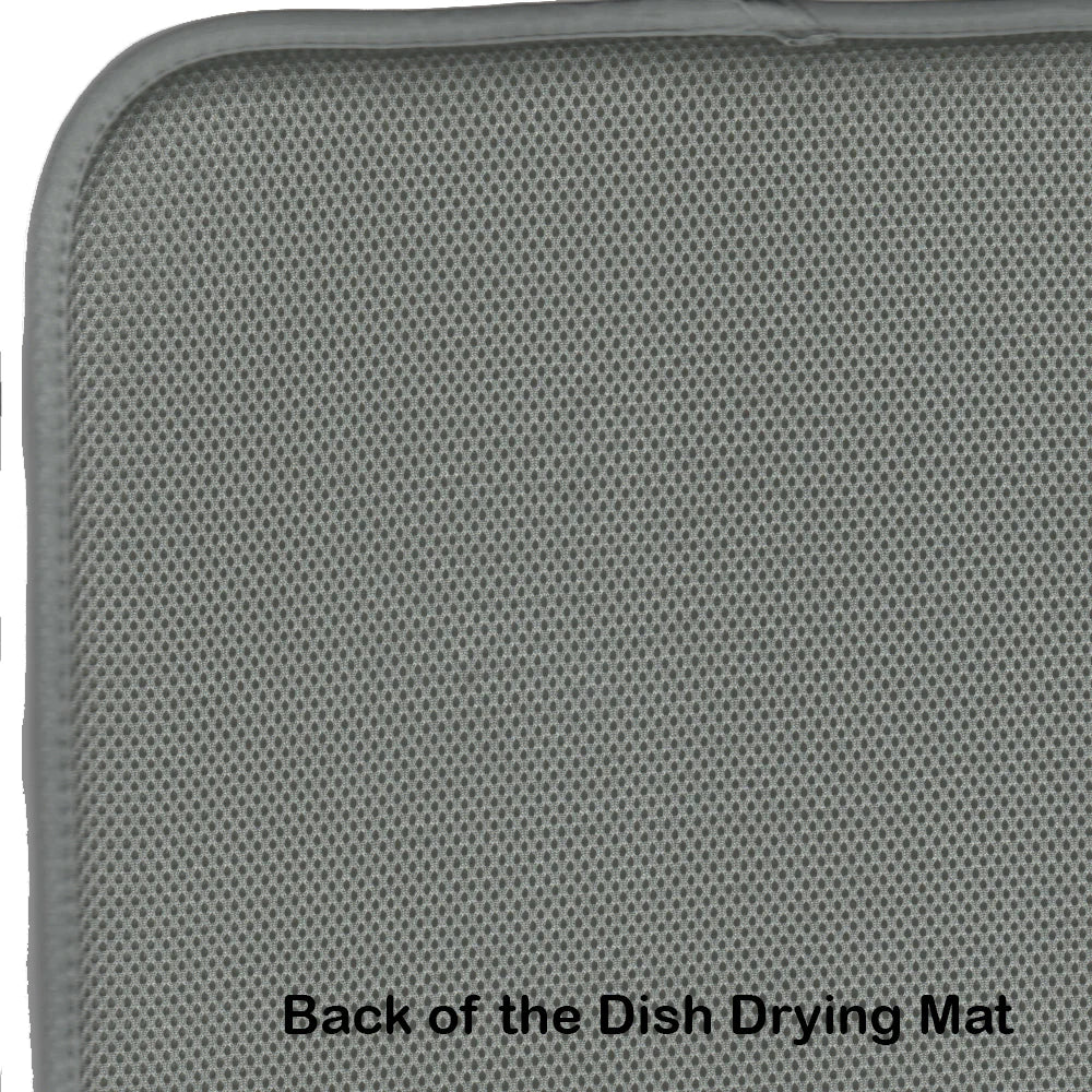 French Bulldog the Chef Dish Drying Mat