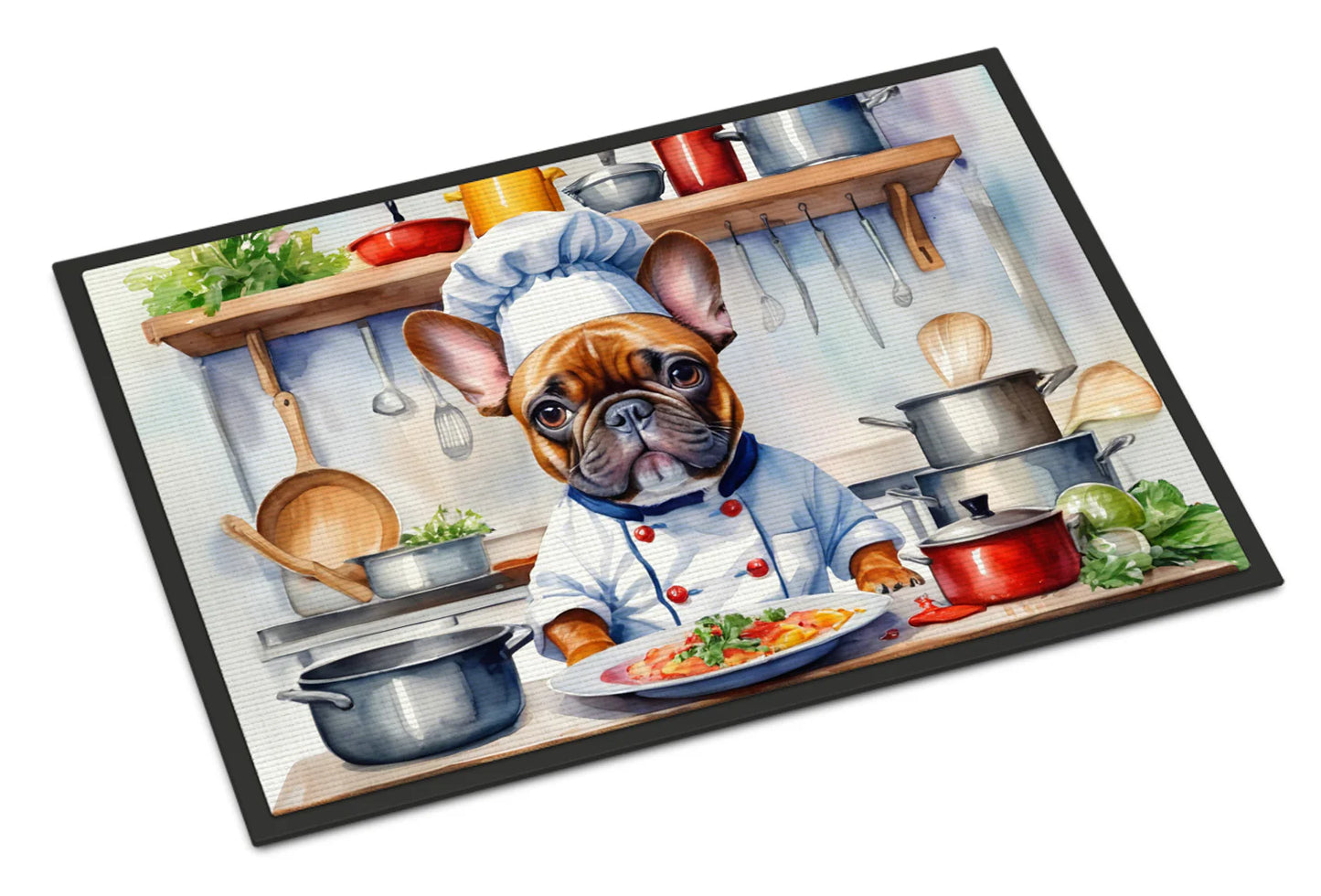 French Bulldog the Chef Doormat