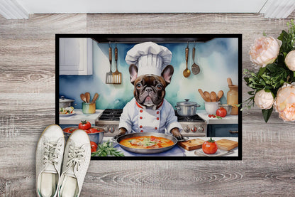 French Bulldog the Chef Doormat