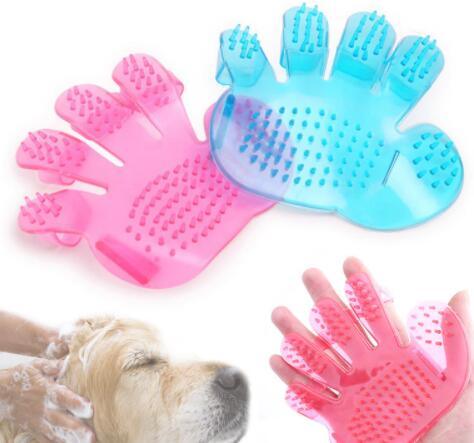 Ultimate Pet Grooming Glove: Adjustable Finger Brush For Cats And Dogs