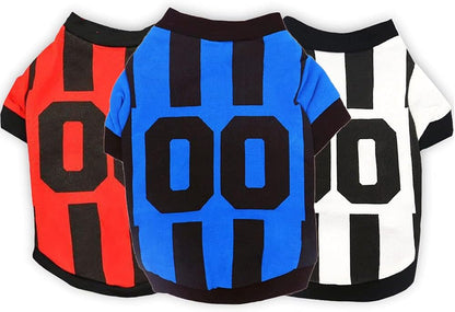 3 Piece Pet Dog Clothes for Small Dogs Girl Boy Puppy Shirt Male Female Outfits  Cat Clothing Apparel for Teacup Rench Bulldog Yorkie Breed (XS)