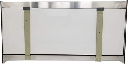 Aa-Skyline-Bsilver 2.0 Wall Mounted Aquarium Brushed Silver