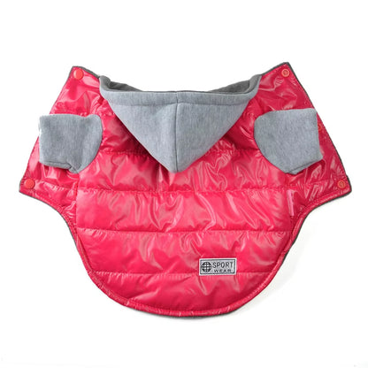 Soft Warm Winter Dog Jacket Fleece Hoodies for Small Medium Dogs Chihuahua French Bulldog Pug Clothes Cats Coat Pet Ropa Perros