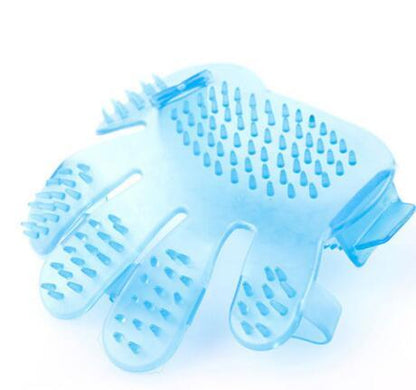 Ultimate Pet Grooming Glove: Adjustable Finger Brush For Cats And Dogs