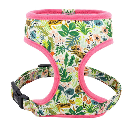 Cute Printed Chihuahua French Bulldog Harness Adjustable Puppy Cat Harness Pet Small Dog Vest for Pug Yorkie Walking Training