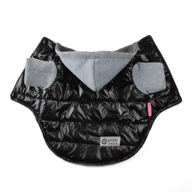 Soft Warm Winter Dog Jacket Fleece Hoodies for Small Medium Dogs Chihuahua French Bulldog Pug Clothes Cats Coat Pet Ropa Perros