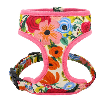 Cute Printed Chihuahua French Bulldog Harness Adjustable Puppy Cat Harness Pet Small Dog Vest for Pug Yorkie Walking Training