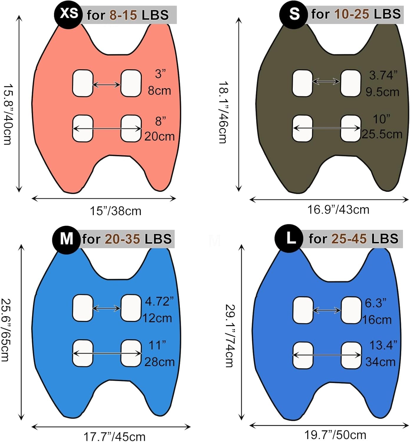 Dog Grooming Hammock Supplies Kit for Small Dogs - Size S, Hanging Harness for Nail Trimming Pet Grooming Table Shower & Bath Accessories