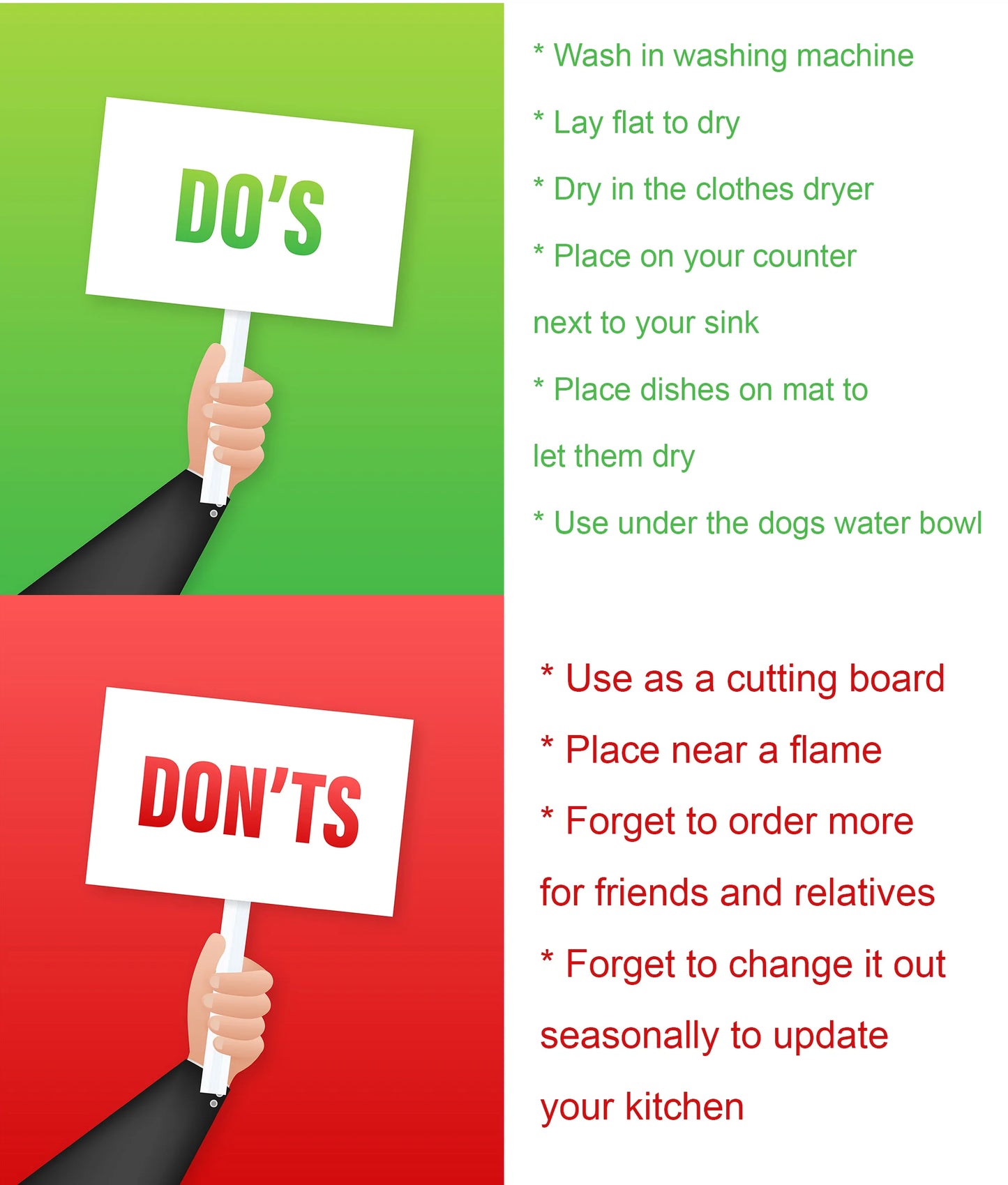 French Bulldog the Chef Dish Drying Mat