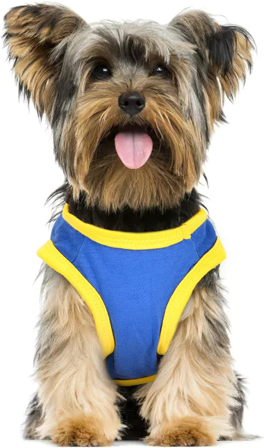 Extra Small Puppy Clothes Dog Clothes for Small Dogs Boy Girl Chihuahua Teacup Yorkie Clothes Puppy Outfits Dog Tshirt for Small Dogs Boy Tiny Dog Shirts Dog Apparel & Accessories (XS)