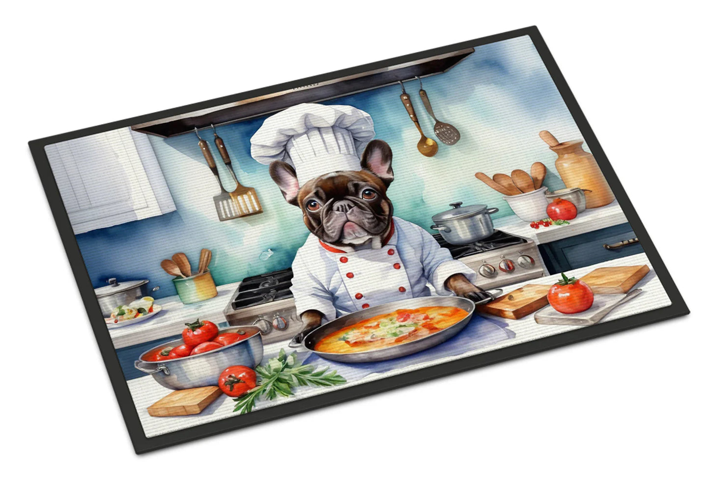 French Bulldog the Chef Doormat