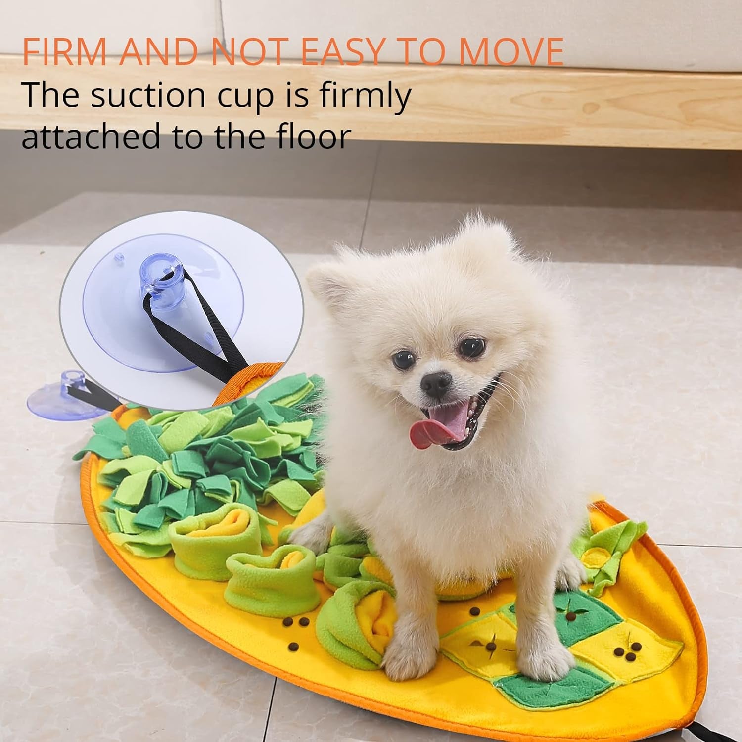 Pet Snuffle Mat for Dogs Sniffing Mat Pad for Medium Dogs,Puppy,Large Dogs,27.5X16.1Inch…