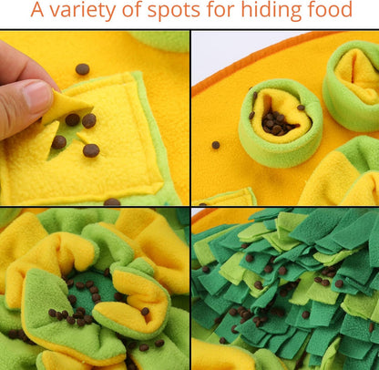 Pet Snuffle Mat for Dogs Sniffing Mat Pad for Medium Dogs,Puppy,Large Dogs,27.5X16.1Inch…