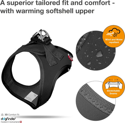 Vest Harness Softshell Black S