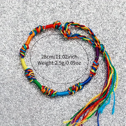 2Pcs/Set Women'S Watch Vintage Leather Band Analog Quartz Watch Rope Bracelet Set