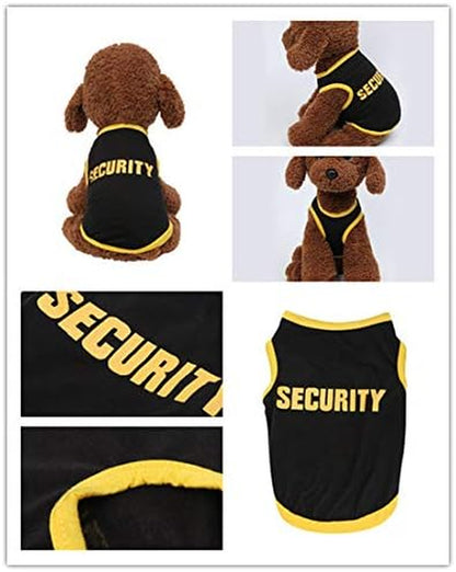 Wakeu Set of 4 Puppy Clothes for Small Dogs Boy Summer Shirt for Chihuahua Yorkies Male (B, X-Small)